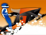 Snowmobile Stunt